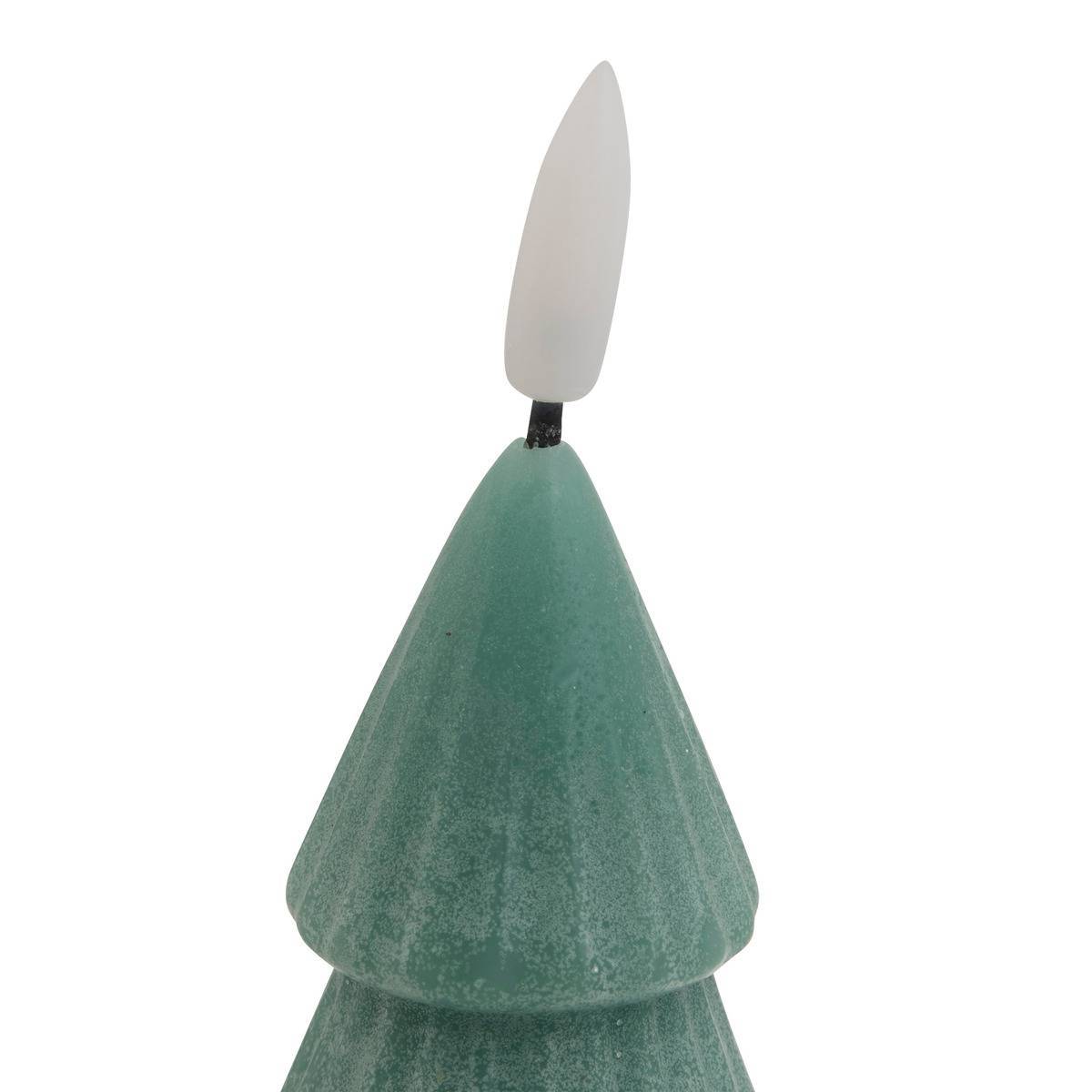 Atmosphera - Bougie LED forme sapin H.13cm vert - Feeric Lights & Christmas - Image 3