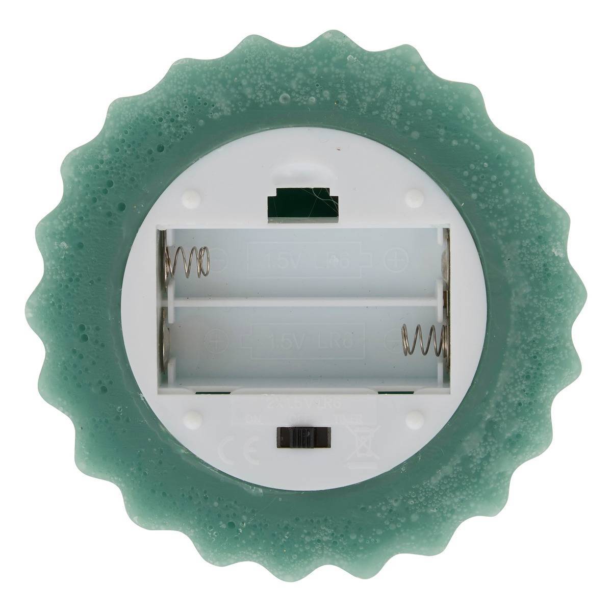 Atmosphera - Bougie LED forme sapin H.13cm vert - Feeric Lights & Christmas - Image 5