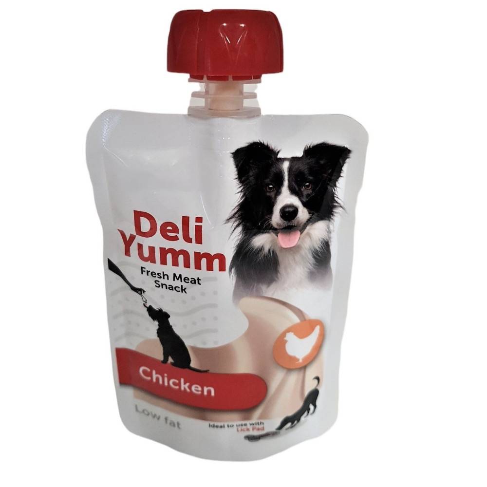 Flamingo - Friandises gourde de 90 g, gout poulet pour chien - Image 4