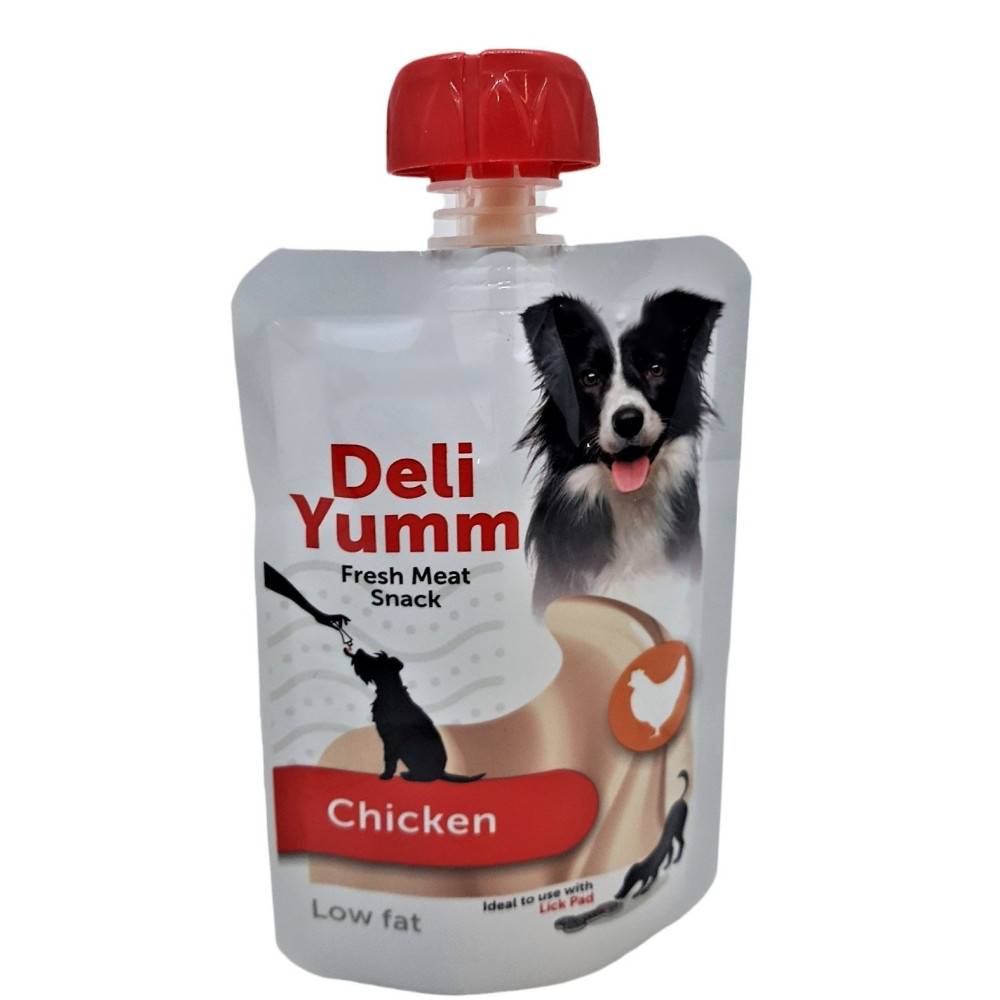 Flamingo - Friandises gourde de 90 g, gout poulet pour chien - Image 1