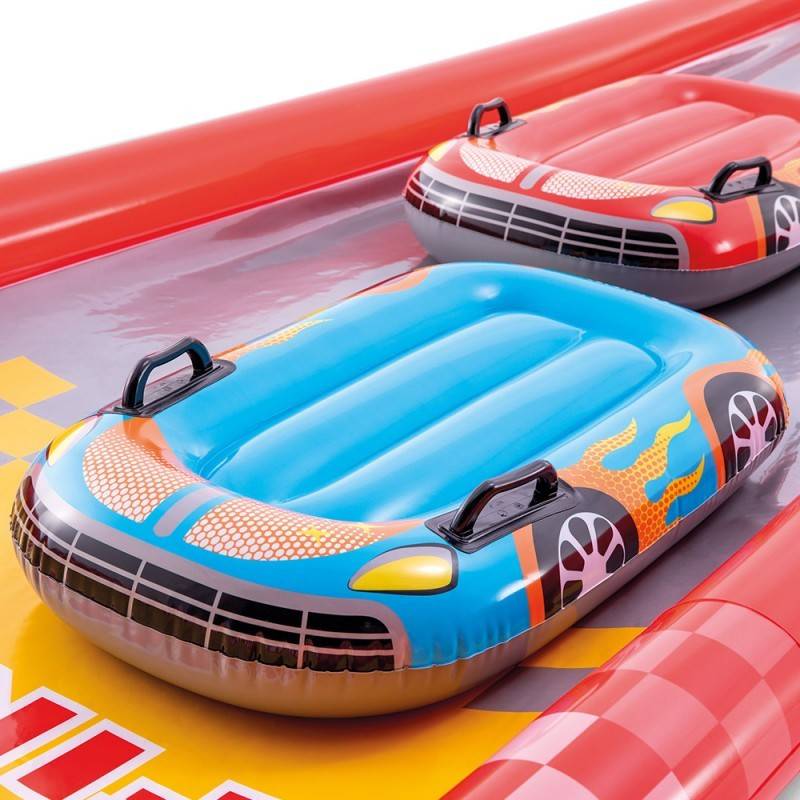 Intex - Aire de jeux gonflable Gliss party Formule 1 Intex - Image 3