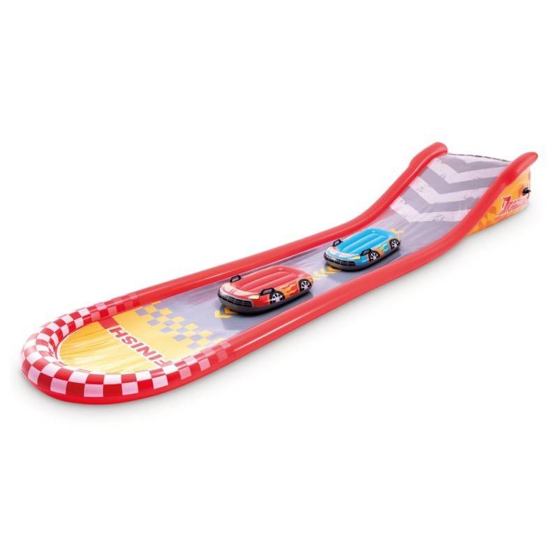 Intex - Aire de jeux gonflable Gliss party Formule 1 Intex - Image 2