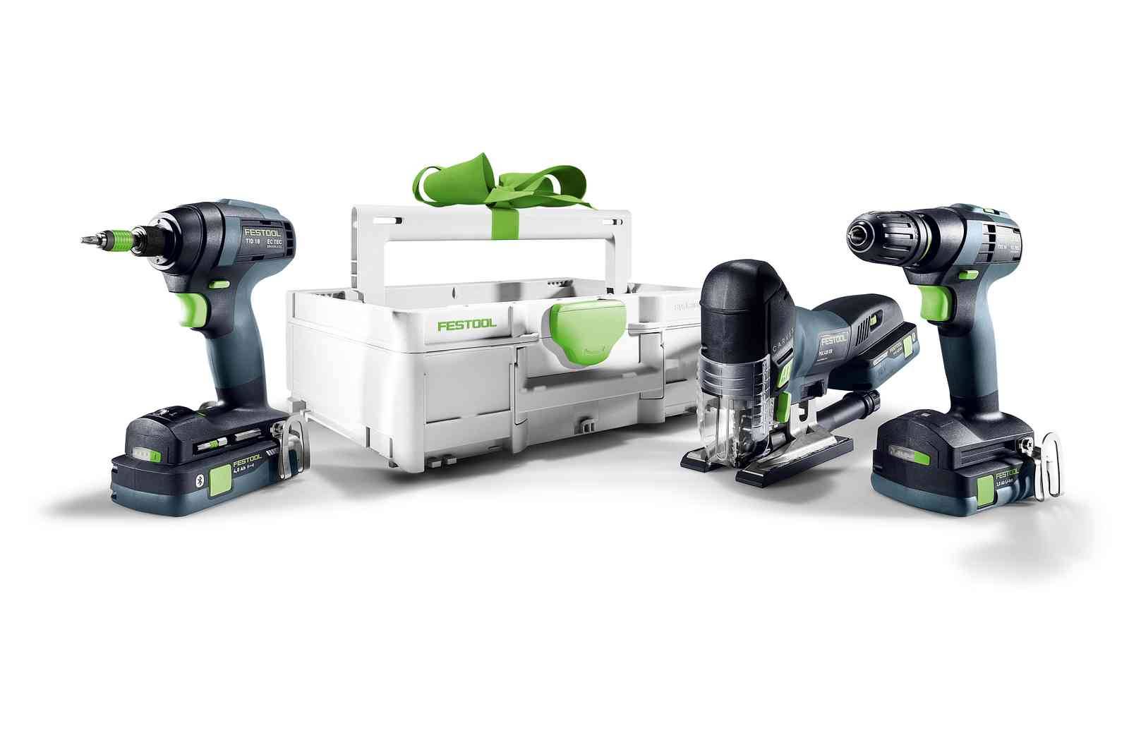 Kit Combo sans fil FESTOOL Montage - TID 18 + TXS 18 + PSC 420 + TB M 137 - 578026 - Image 2