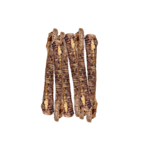 Trachées de bœuf pour chiens – Friandises naturelles riches en collagène, idéales pour les articulations - Image 3
