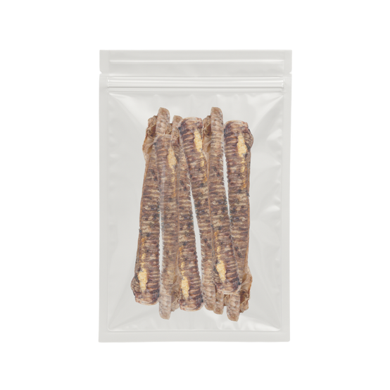 Trachées de bœuf pour chiens – Friandises naturelles riches en collagène, idéales pour les articulations - Image 2