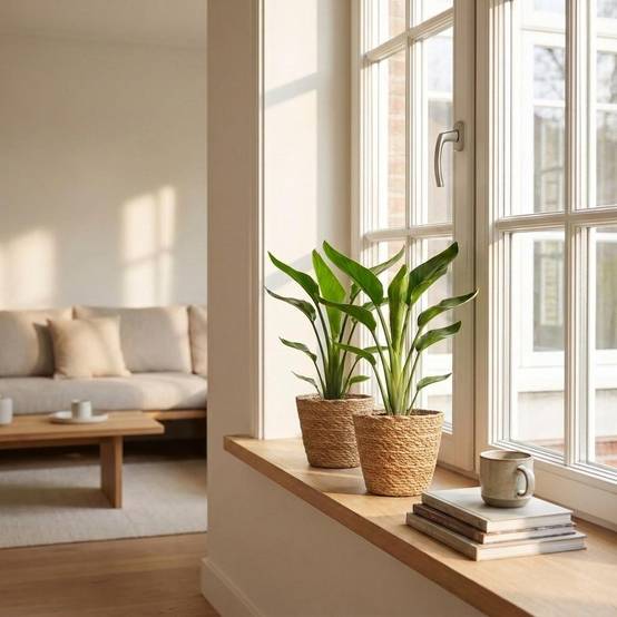 Strelitzia Reginea - Oiseau de paradis - Pot de 12cm - 2 plantes - Panier - Plantes d'intérieur - Image 3
