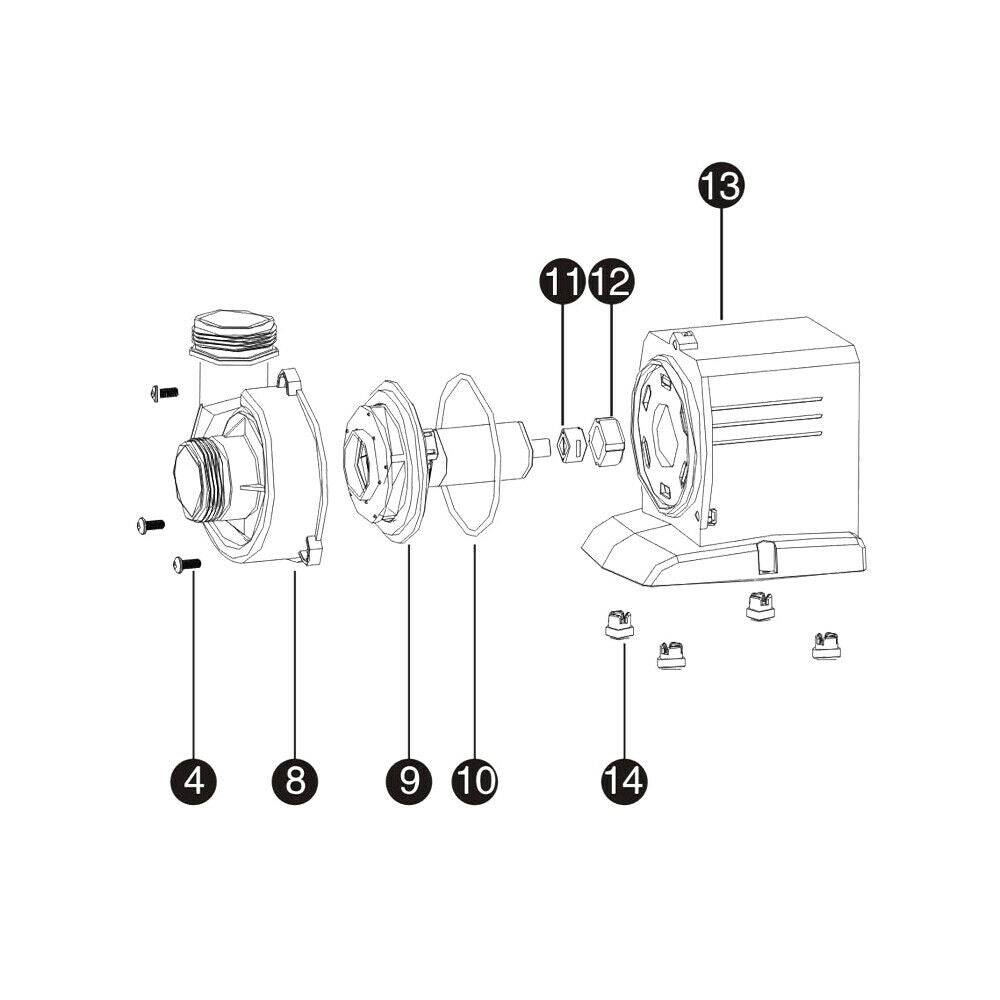 Pompe de piscine 14000 l/h circulation 120 watts - Image 5
