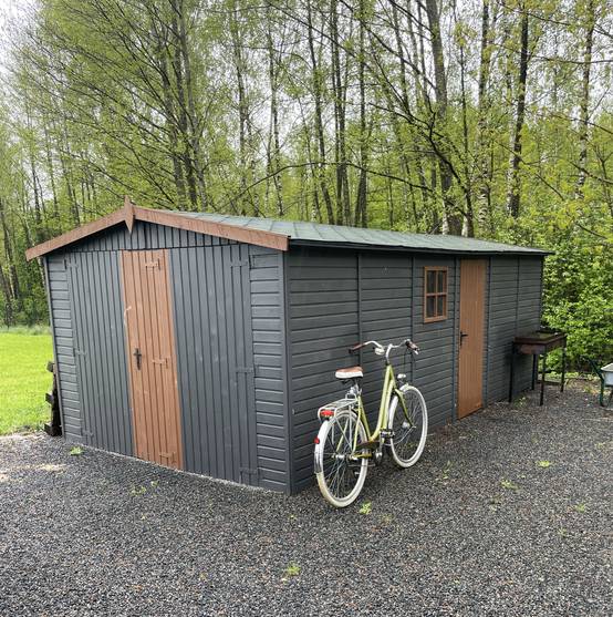 Gartflex - Garage en bois traité, surface utile 17.02 m², 588x303cm, ep 19mm, INT033 / GARTFLEX - Image 6