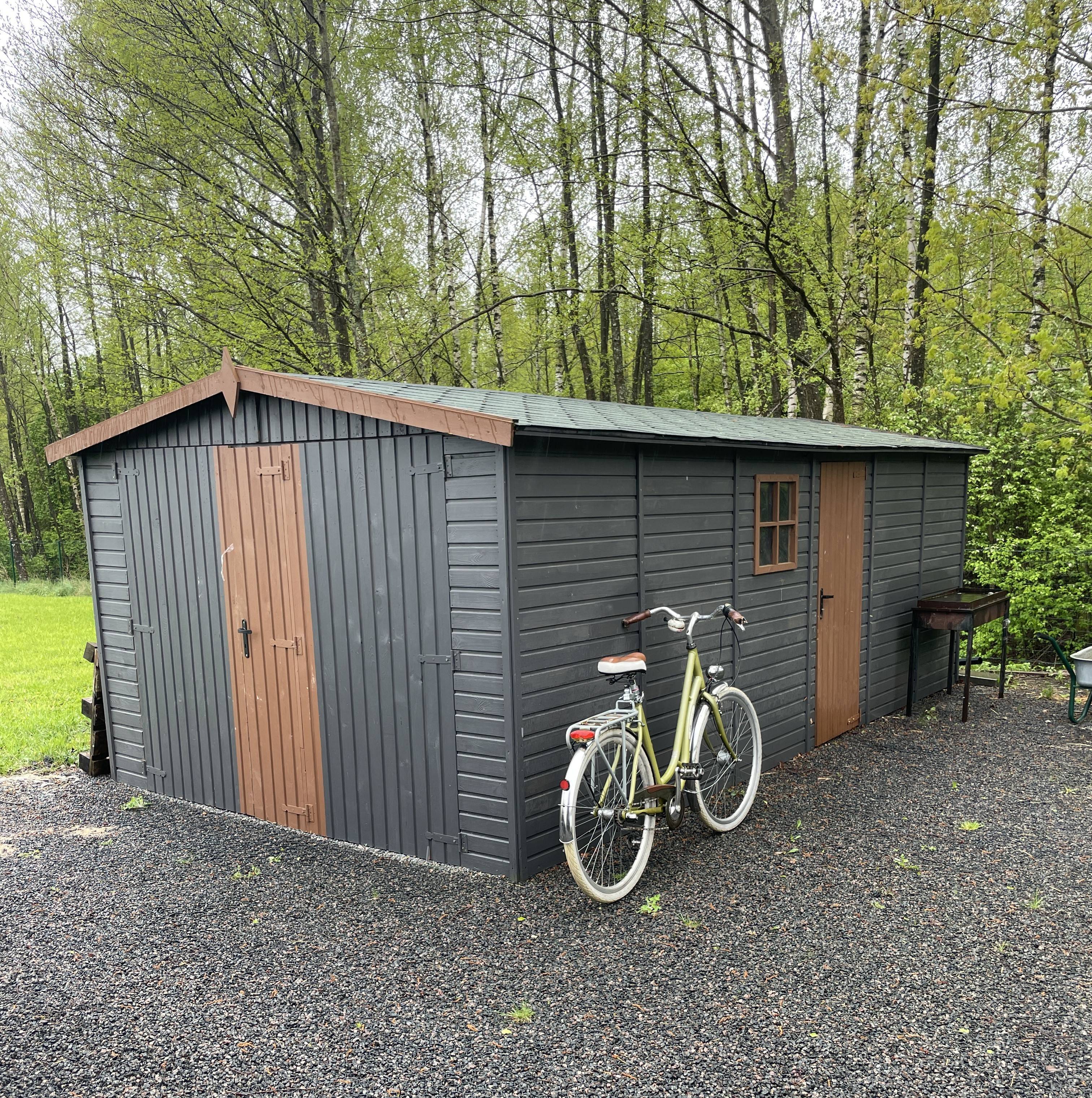 Gartflex - Garage en bois traité, surface utile 17.02 m², 588x303cm, ep 19mm,  INT033 / GARTFLEX - Image 6