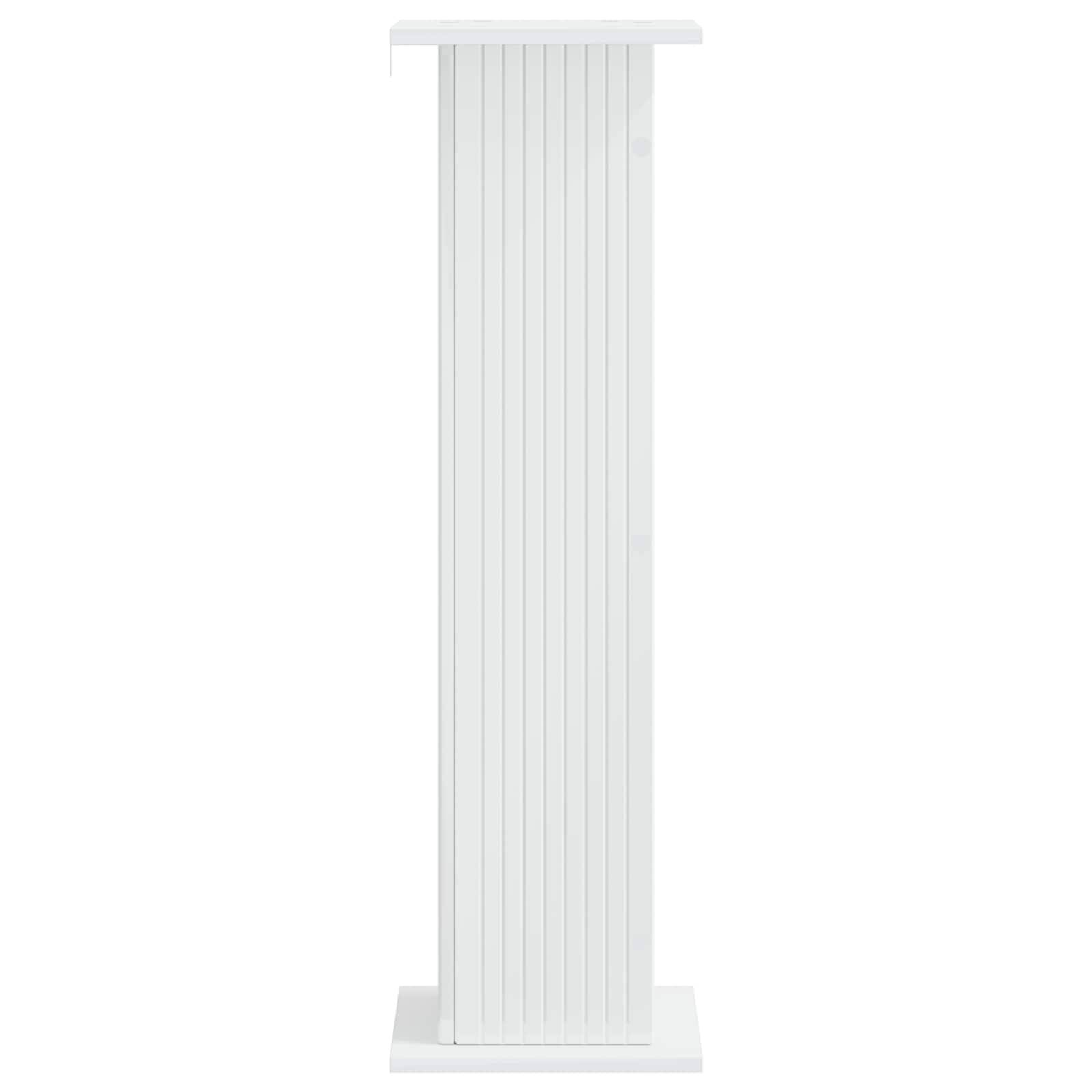 Vidaxl - Support de Plante Blanc brillant 30,5 x 30 x 100,5 cm vidaXL 899752 - Image 7
