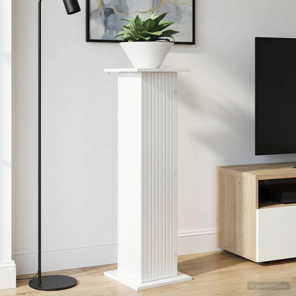 Vidaxl - Support de Plante Blanc brillant 30,5 x 30 x 100,5 cm vidaXL 899752 - Image 5