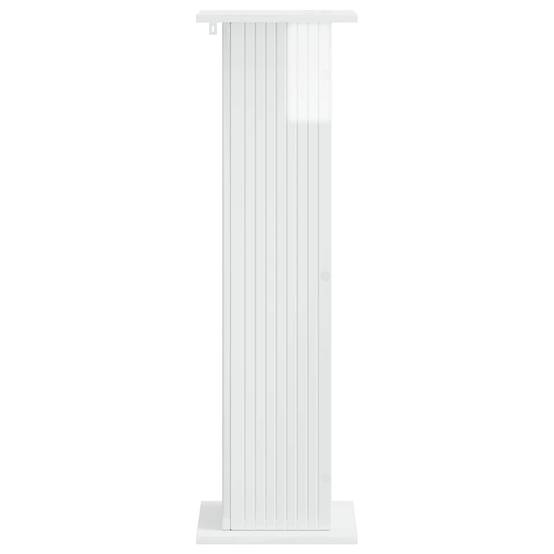 Vidaxl - Support de Plante Blanc brillant 30,5 x 30 x 100,5 cm vidaXL 899752 - Image 6
