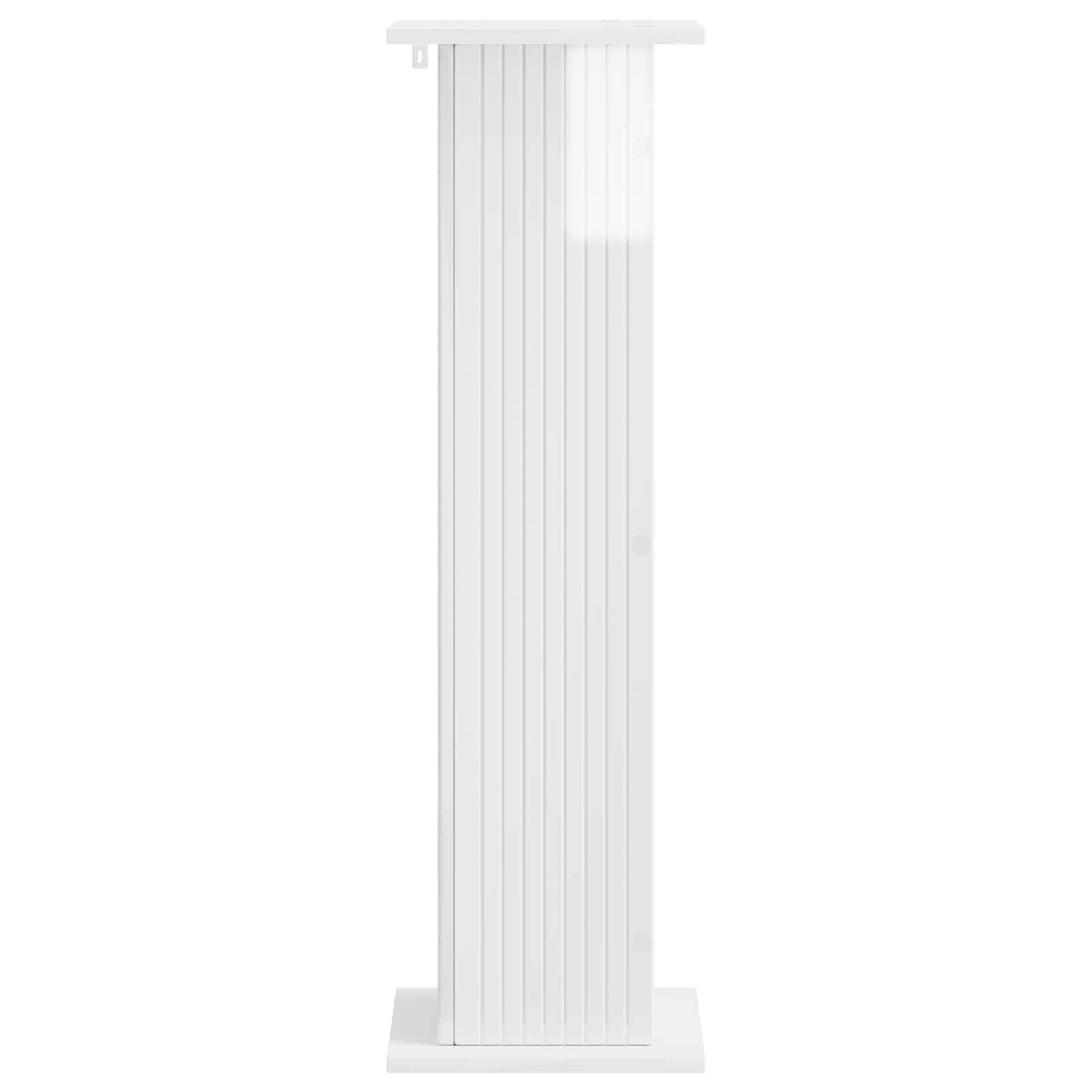 Vidaxl - Support de Plante Blanc brillant 30,5 x 30 x 100,5 cm vidaXL 899752 - Image 6
