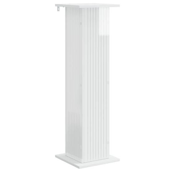 Vidaxl - Support de Plante Blanc brillant 30,5 x 30 x 100,5 cm vidaXL 899752 - Image 2