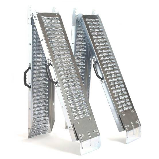 Rampe de chargement pliable en acier - Par 2 - Image 1
