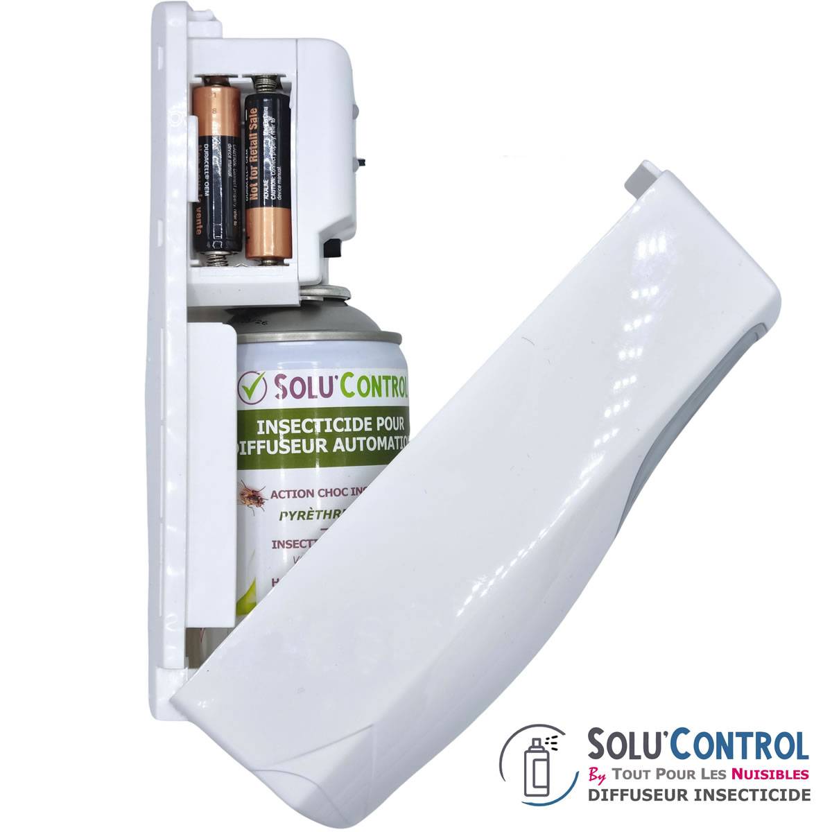 Kit Diffuseur Automatique avec Télécommande + 6 Aérosols au Pyrèthre Végétal 250 ml - Anti-Mouches & Anti-Moustiques - Image 6