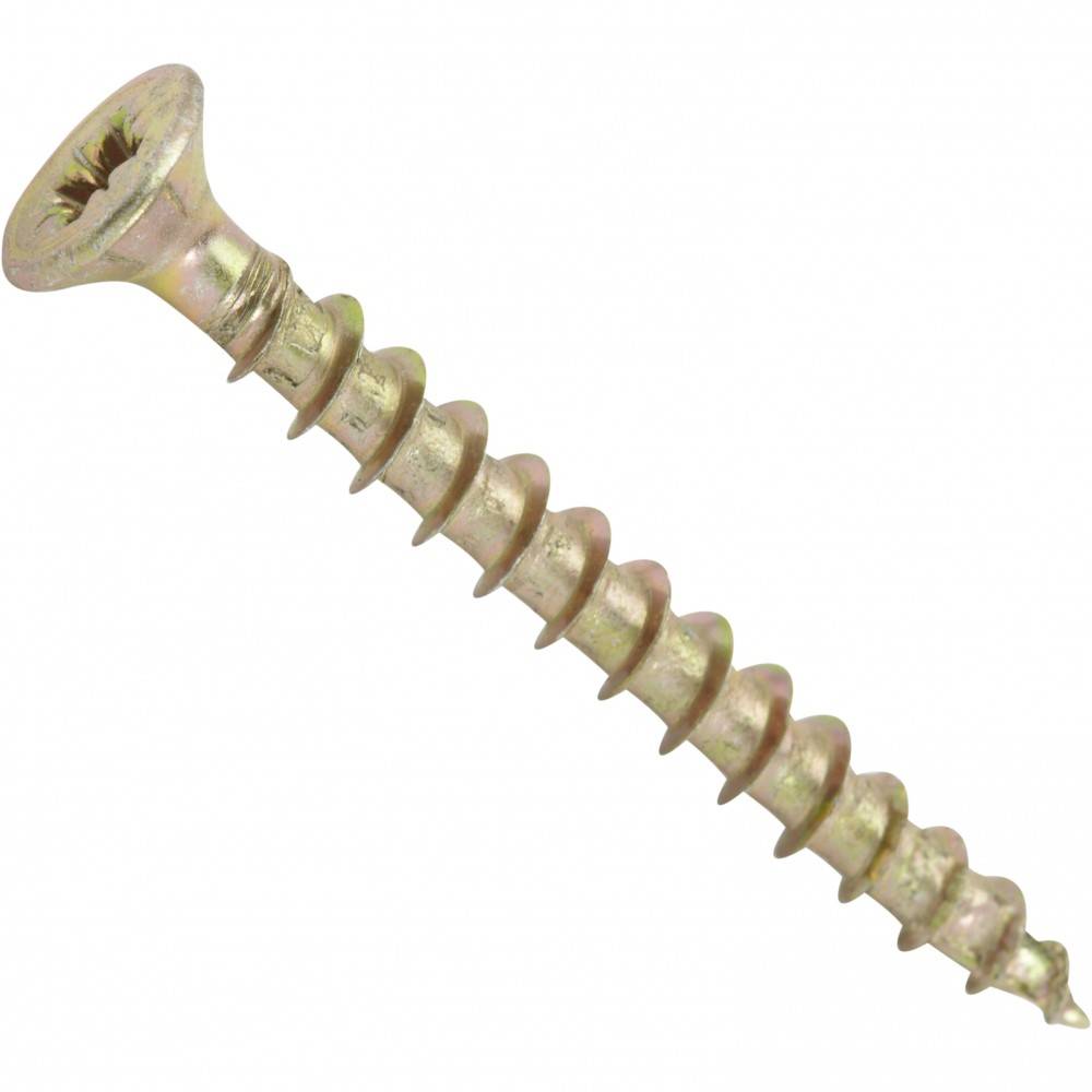 Spax - Lot de 75 vis acier tête fraisée pozidriv SPAX, Diam.4.5 mm x L.45 mm - Image 3
