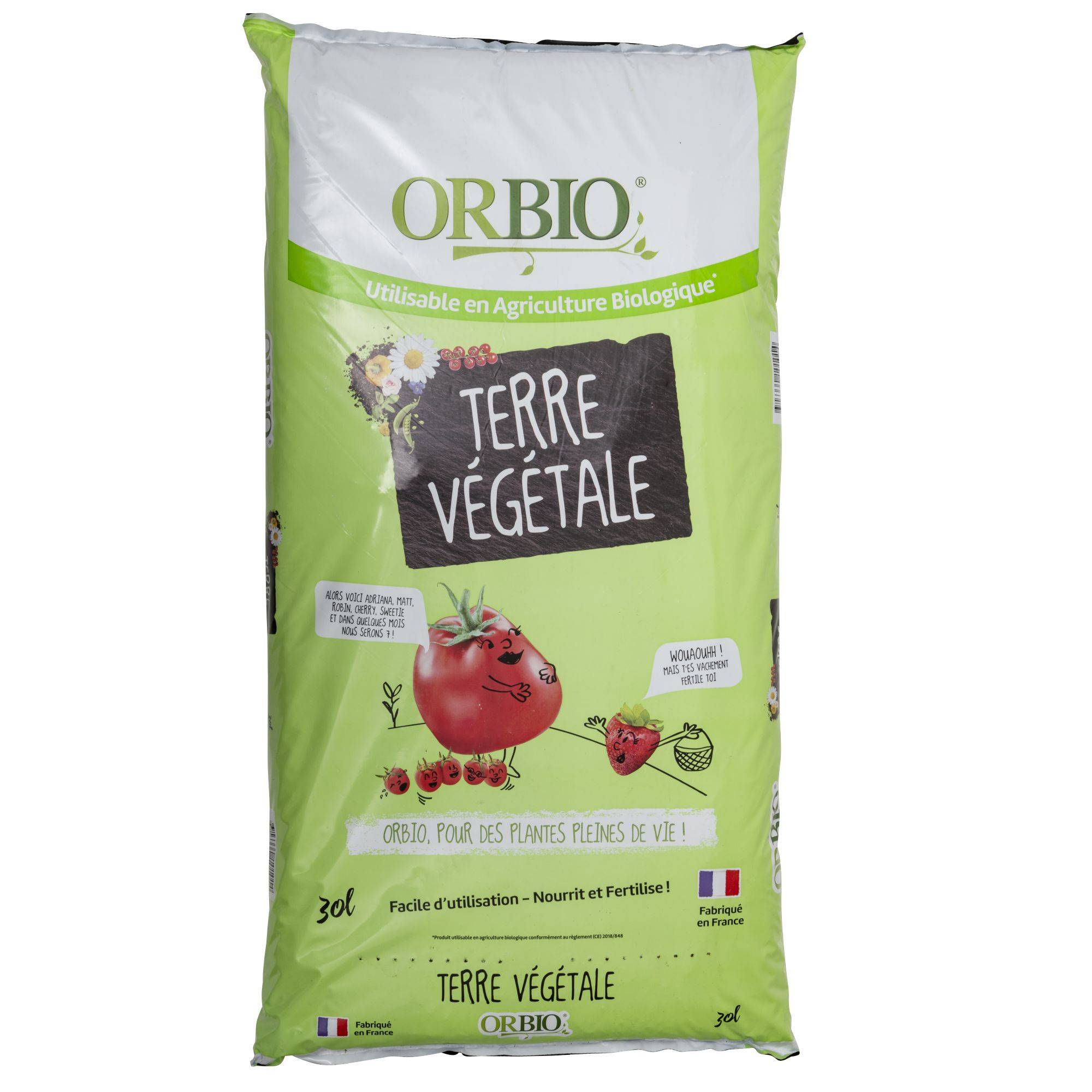 Terre végétale 30L Orbio - Image 1