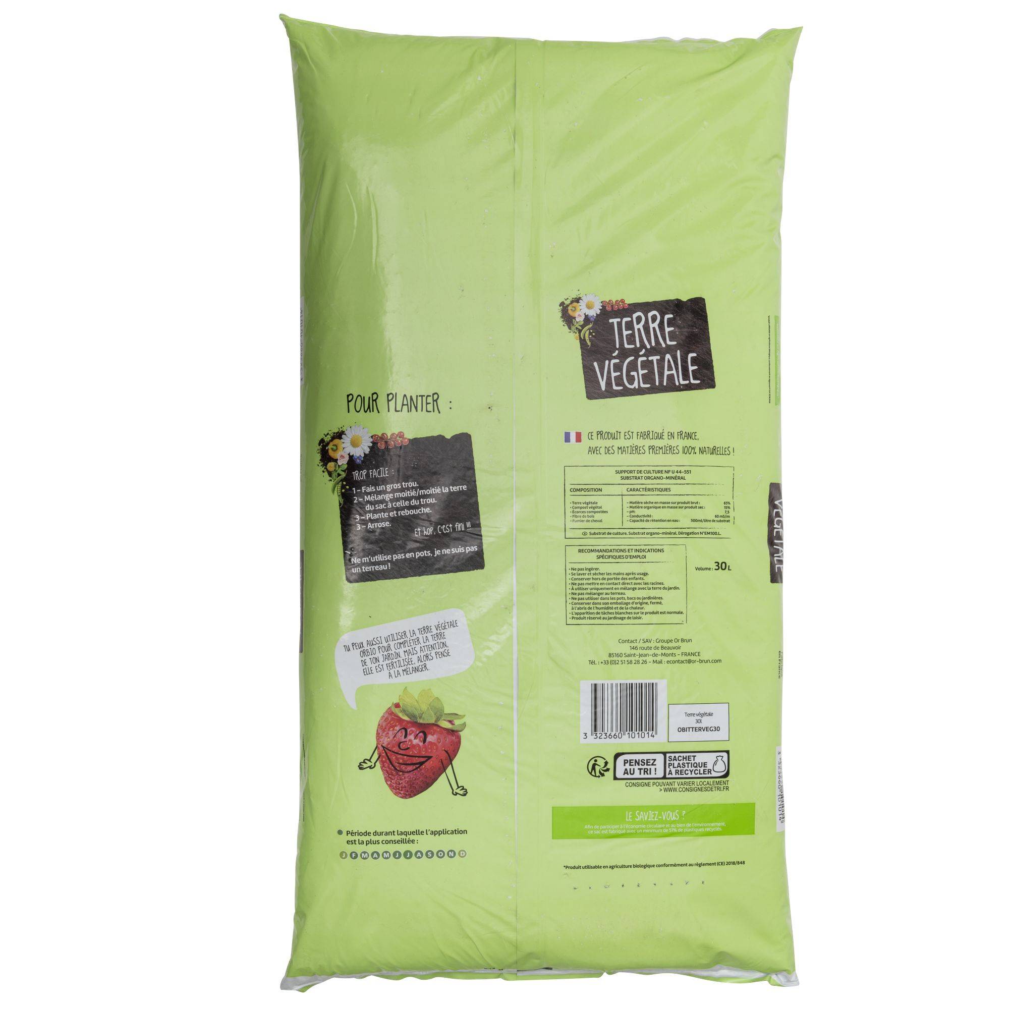 Terre végétale 30L Orbio - Image 3
