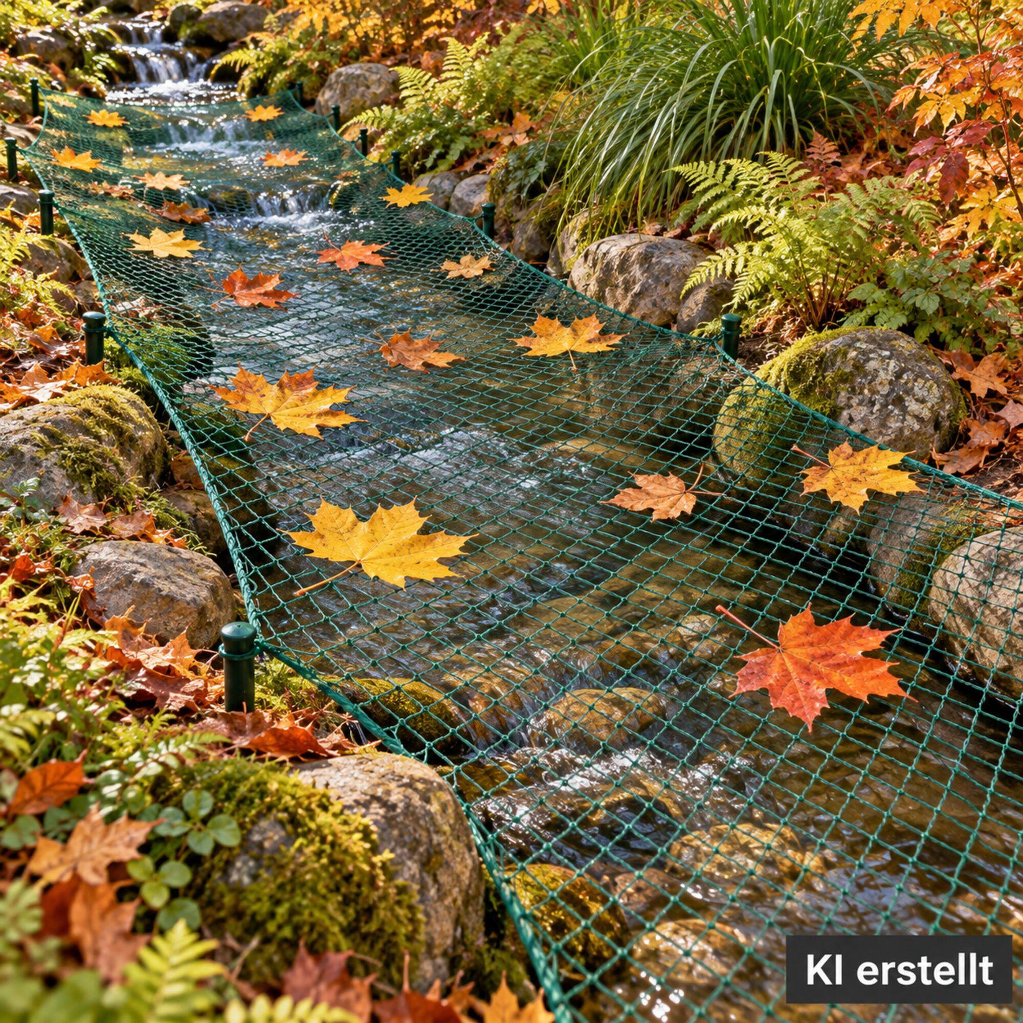 Aquagart - Filet de bassin 18 m x 12 m filet à feuilles, filet de silo, filet de protection contre les feuilles - Image 6