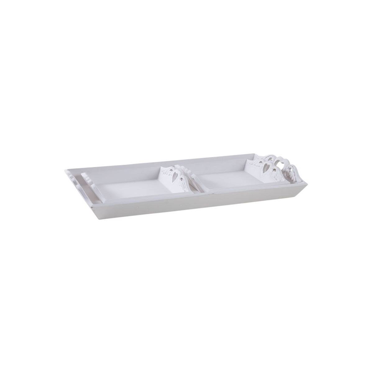 Aubry Gaspard - Plateaux blancs (Lot de 3) - Image 1