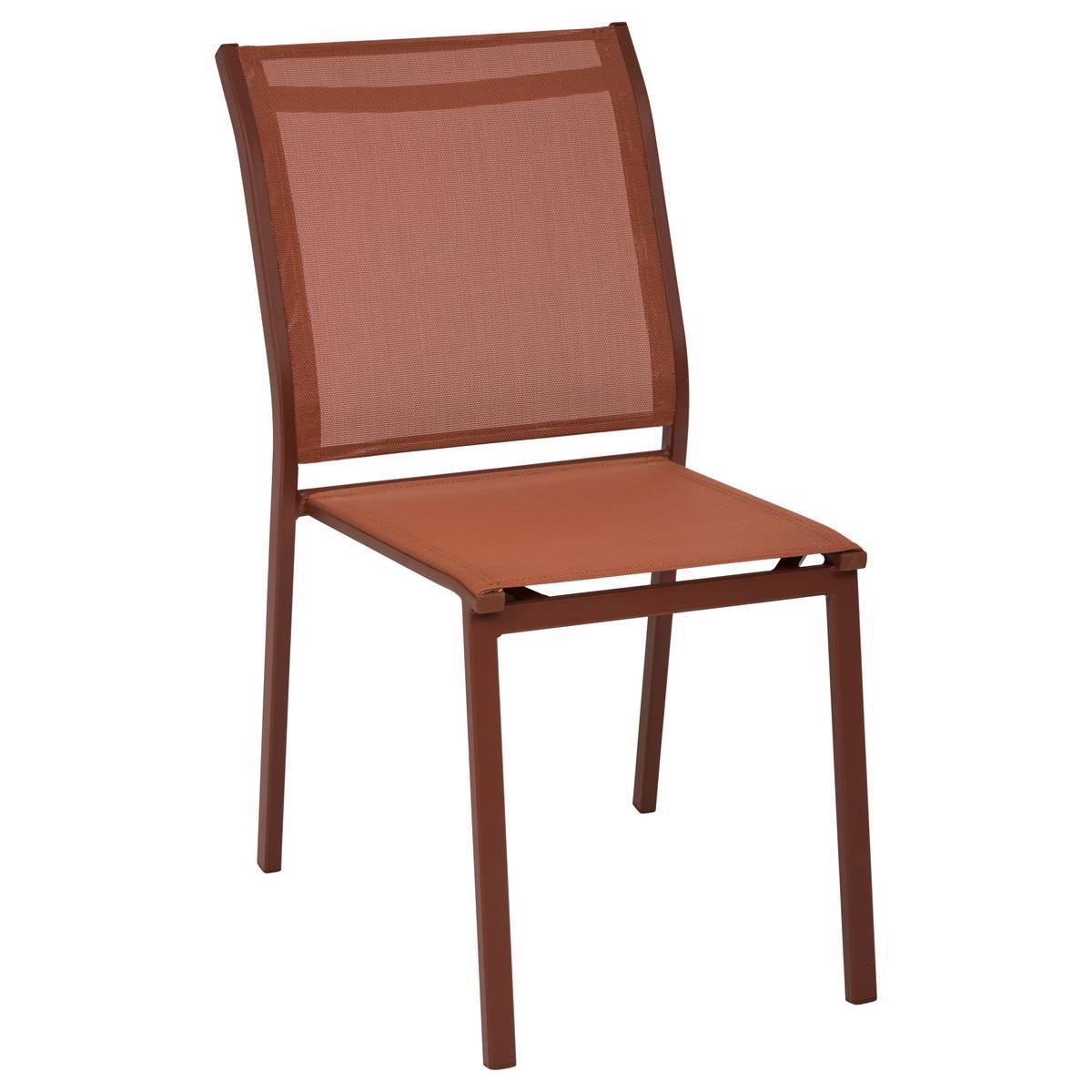 Hesperide - Chaise de jardin Essentia empilable acajou Hespéride - Image 2