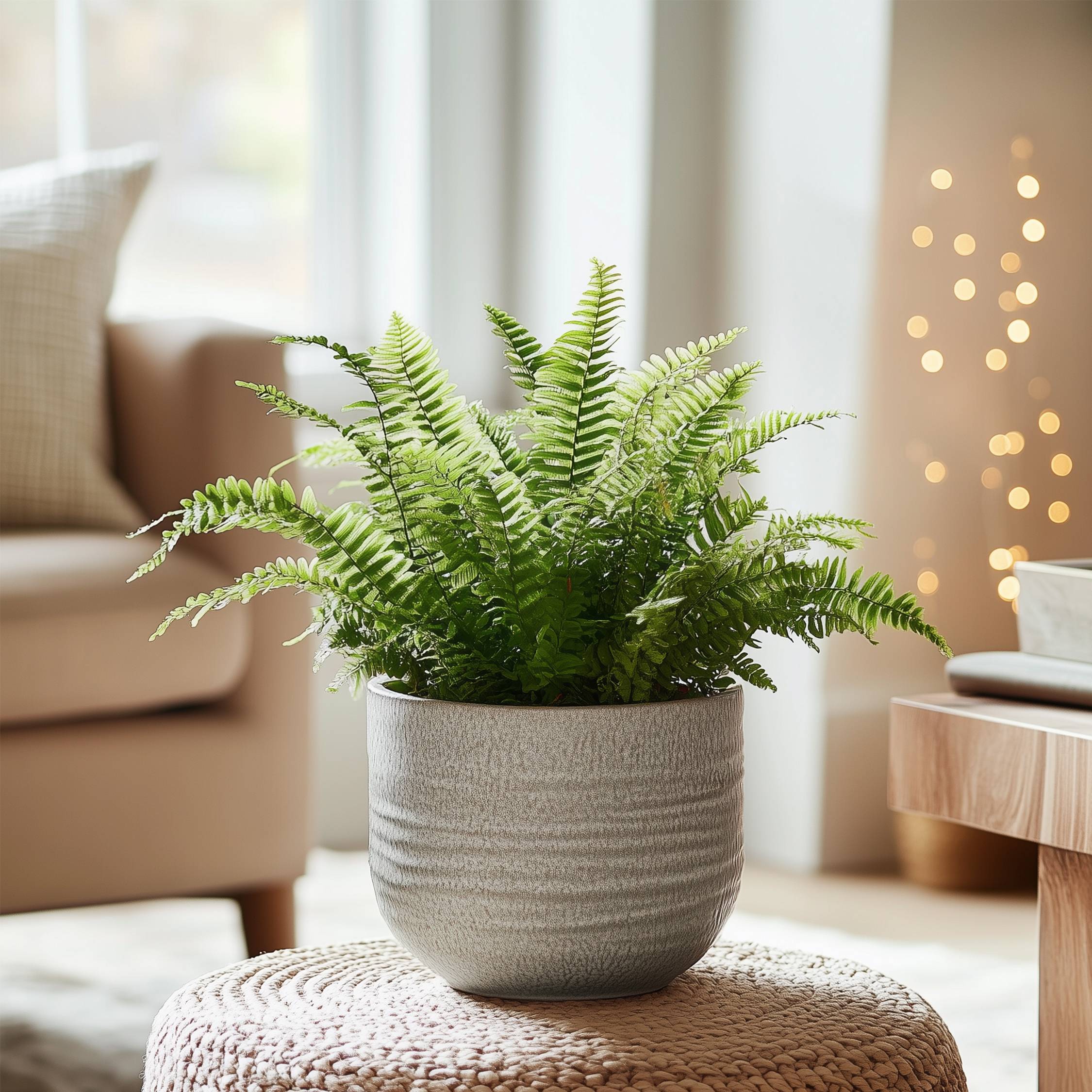 Plant In A Box - Fougère de Duff - Nephrolepis 'Duffii' - Hauteur 25-40cm - ⌀12cm - Image 2