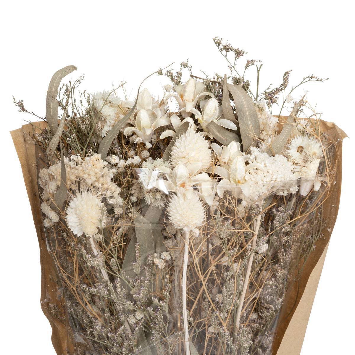 Atmosphera - Bouquet fleurs séchées "Eucalyptus" H48cm - Atmosphera Créateur d'intérieur - Image 3