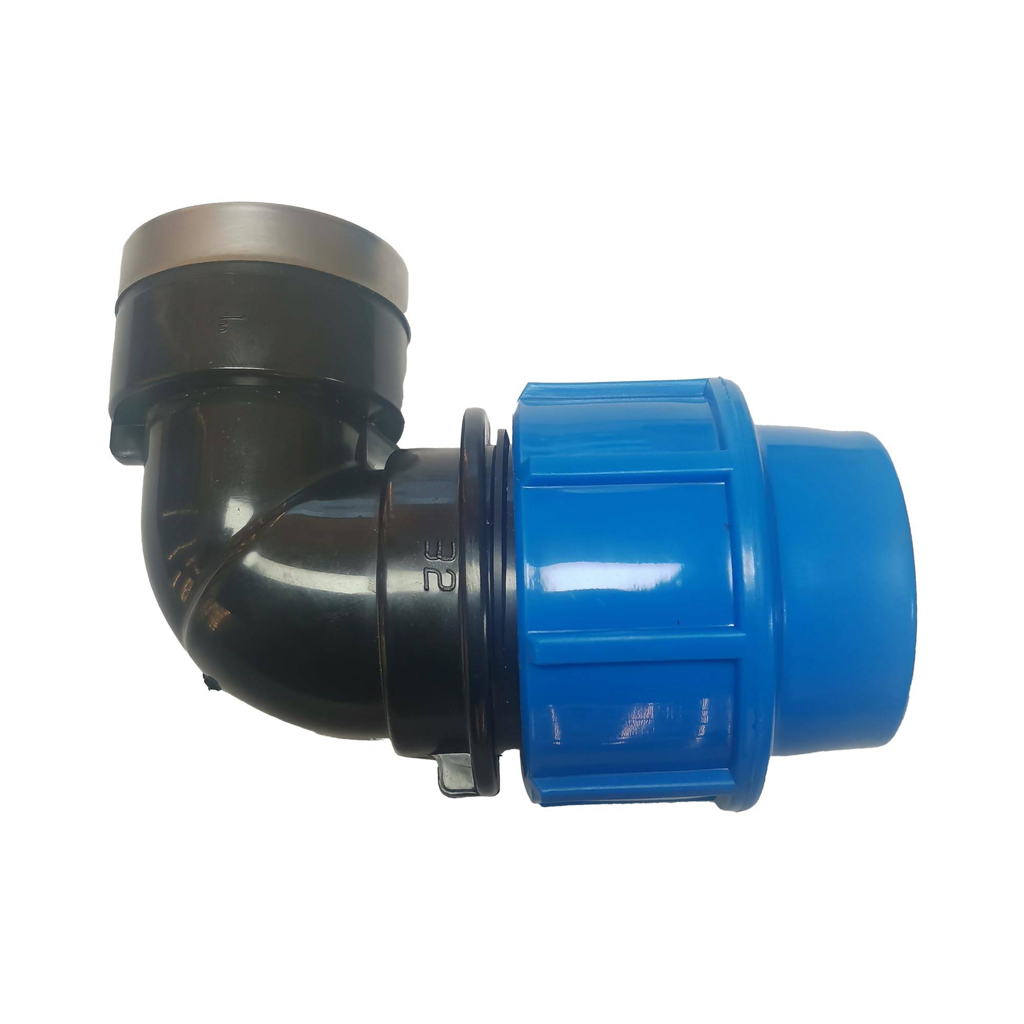 Jardibric - Jardibric – Coude Taraudé Compression PN10 Ø32 F 26x34 – Raccord Irrigation Enterrée - Image 1