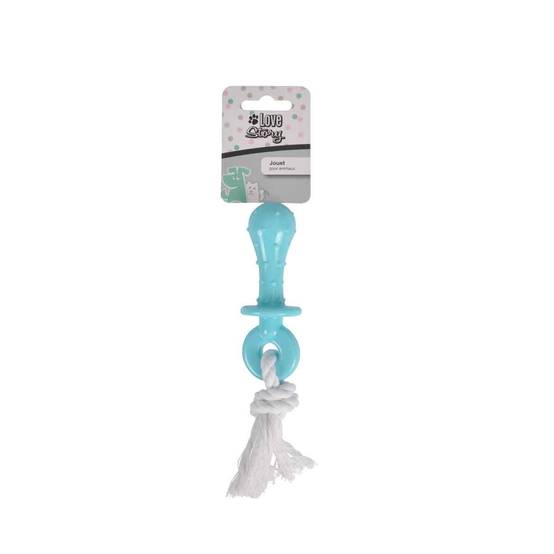 Jouet pour Chien & Chat Tétine "Puppy" 12cm Bleu - Image 4