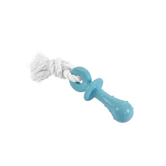 Jouet pour Chien & Chat Tétine "Puppy" 12cm Bleu - Image 1