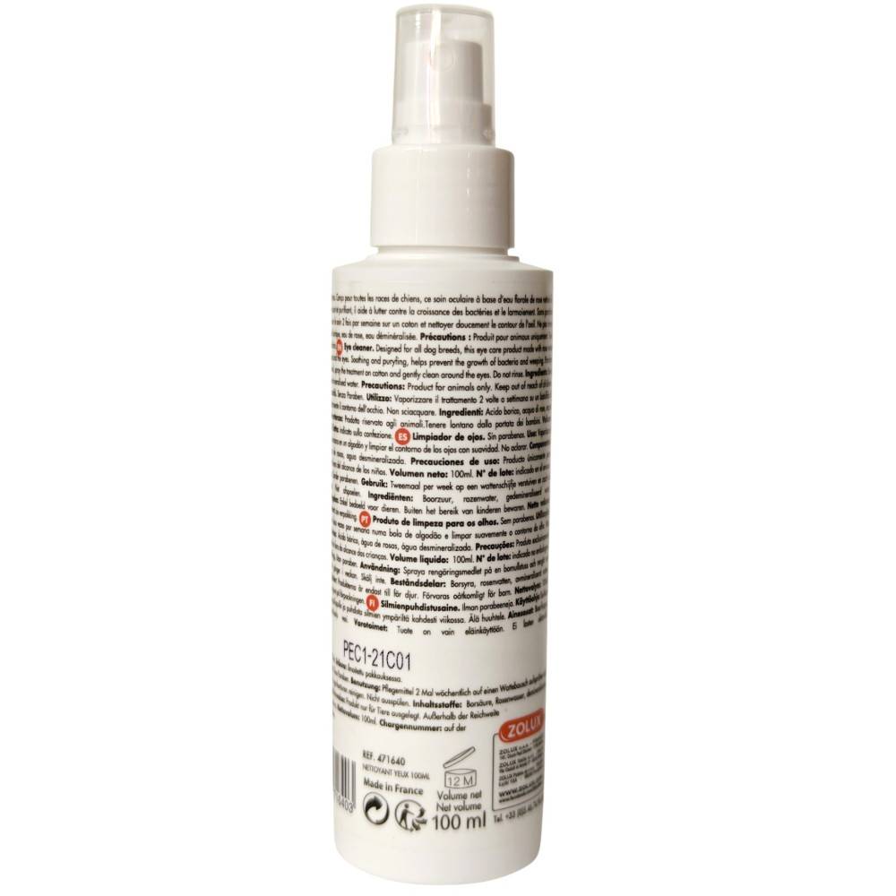 Zolux - Nettoyant yeux 100 ml pour chien - Image 2