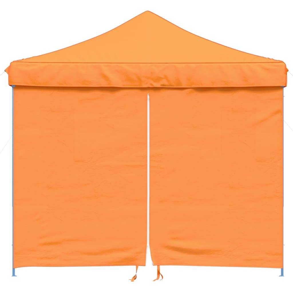 Tente de réception pliable acier et tissu Oxford orange et bleu 292 x 292 x 315 cm - PANGIVO - Image 3