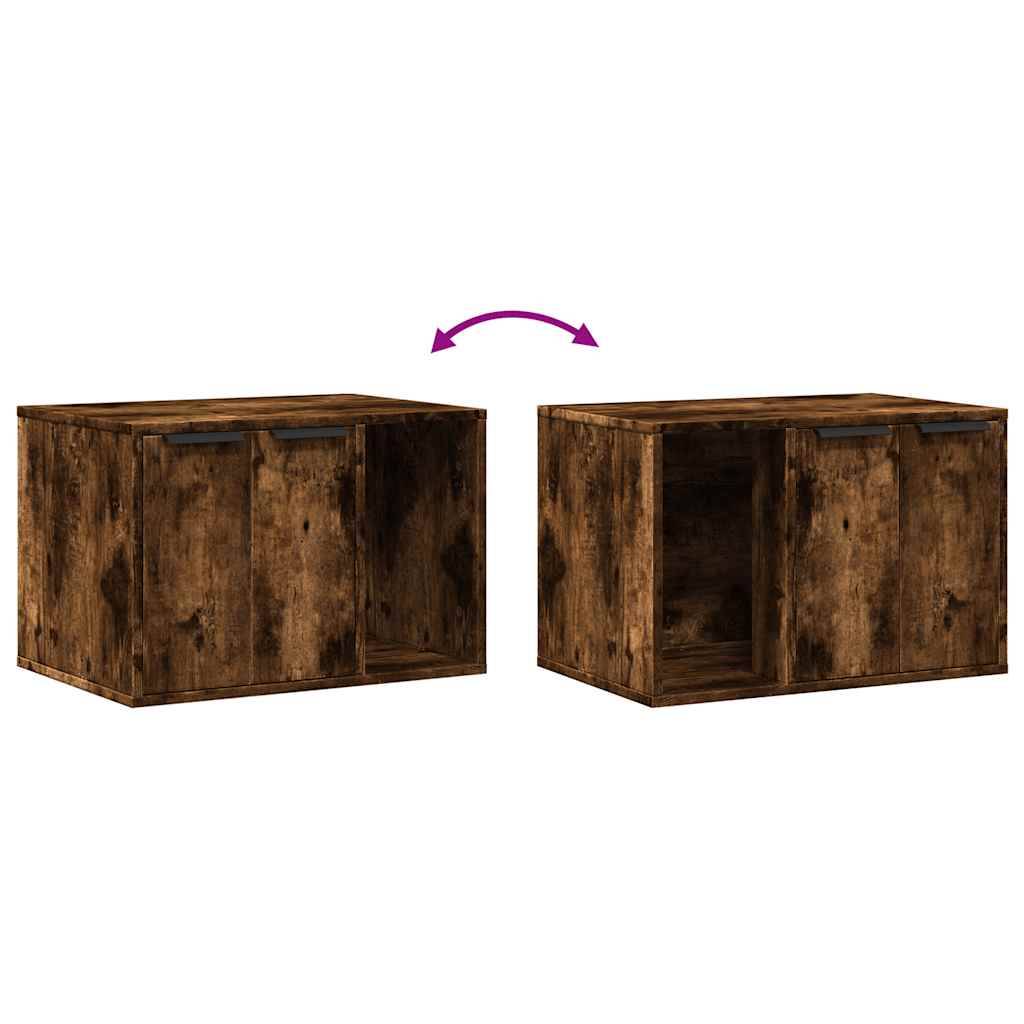 Prolenta Premium - Meuble à litière pour chat bois marron  60 x 40 x 40 cm  - Prolenta premium p340.8 - Image 8