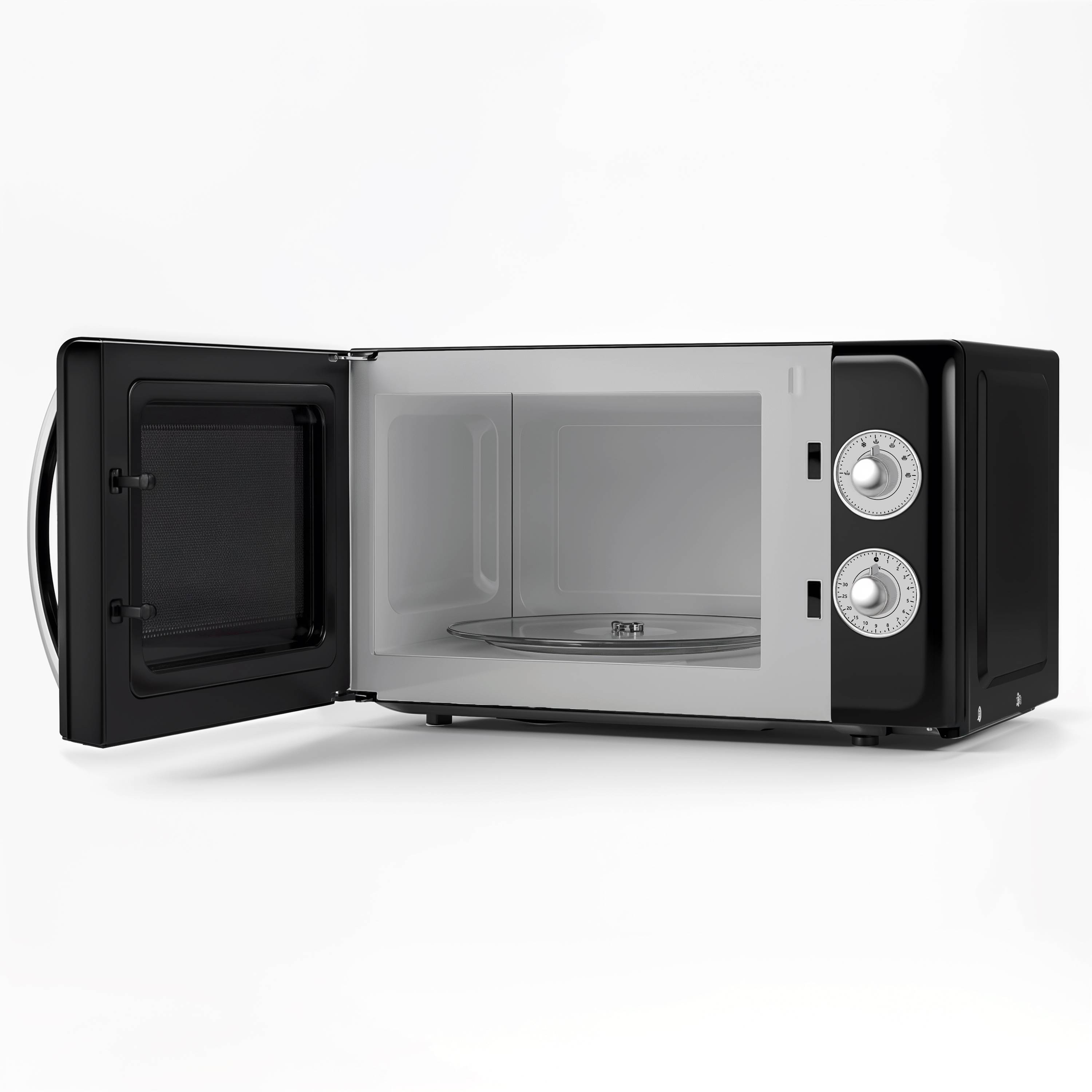 Sweiss MOVI9 - Micro-ondes vintage noir - Image 4
