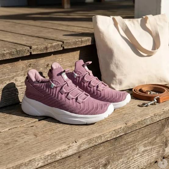 Baskets femme rose légères et confortables – Tailles 36 à 41 - Image 1