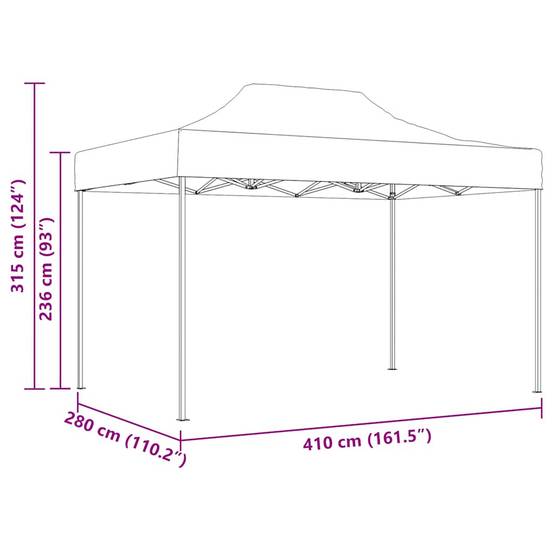 Vidaxl - Tentes de fête 17 pcs Bleu avec cadre bleu Tissu Oxford vidaXL 48889 - Image 3