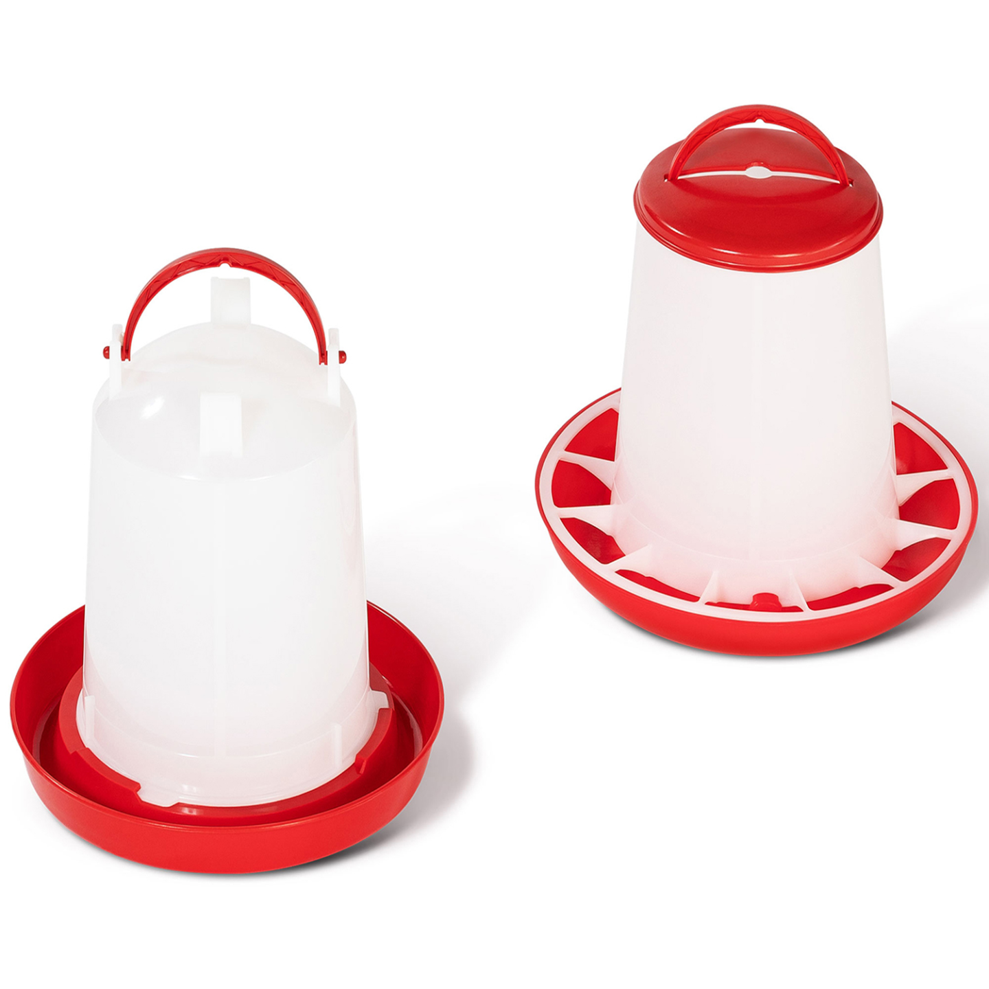 Lot mangeoire 3 KG et abreuvoir 3L pour poules et volailles - Image 2