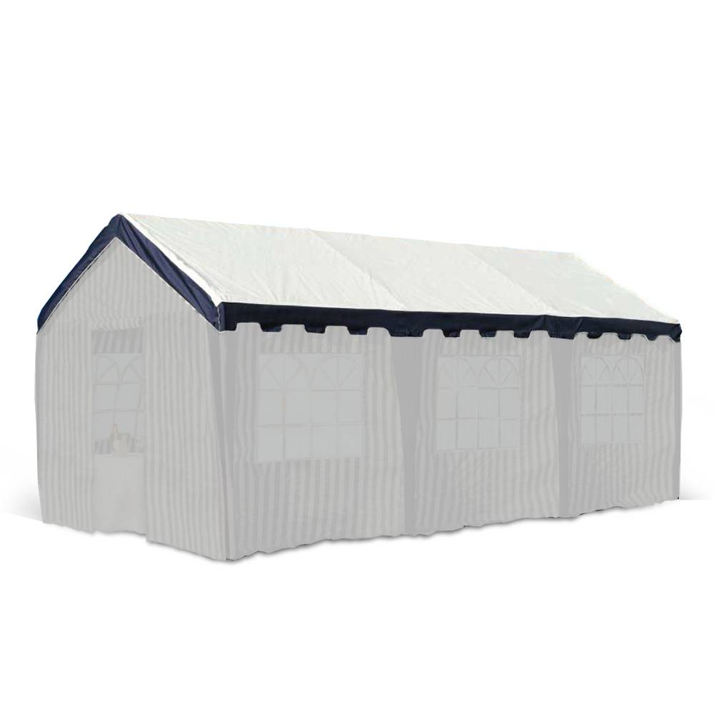 Terre Jardin - Toit de tente de réception 3 x 6 Blanc