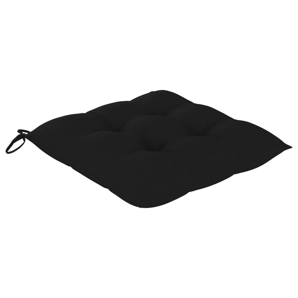 Prolenta Premium - Lot de 6 Chaise bois composite Louan Noir 46,5 X 58 X 88 cm - P87209N - Image 5