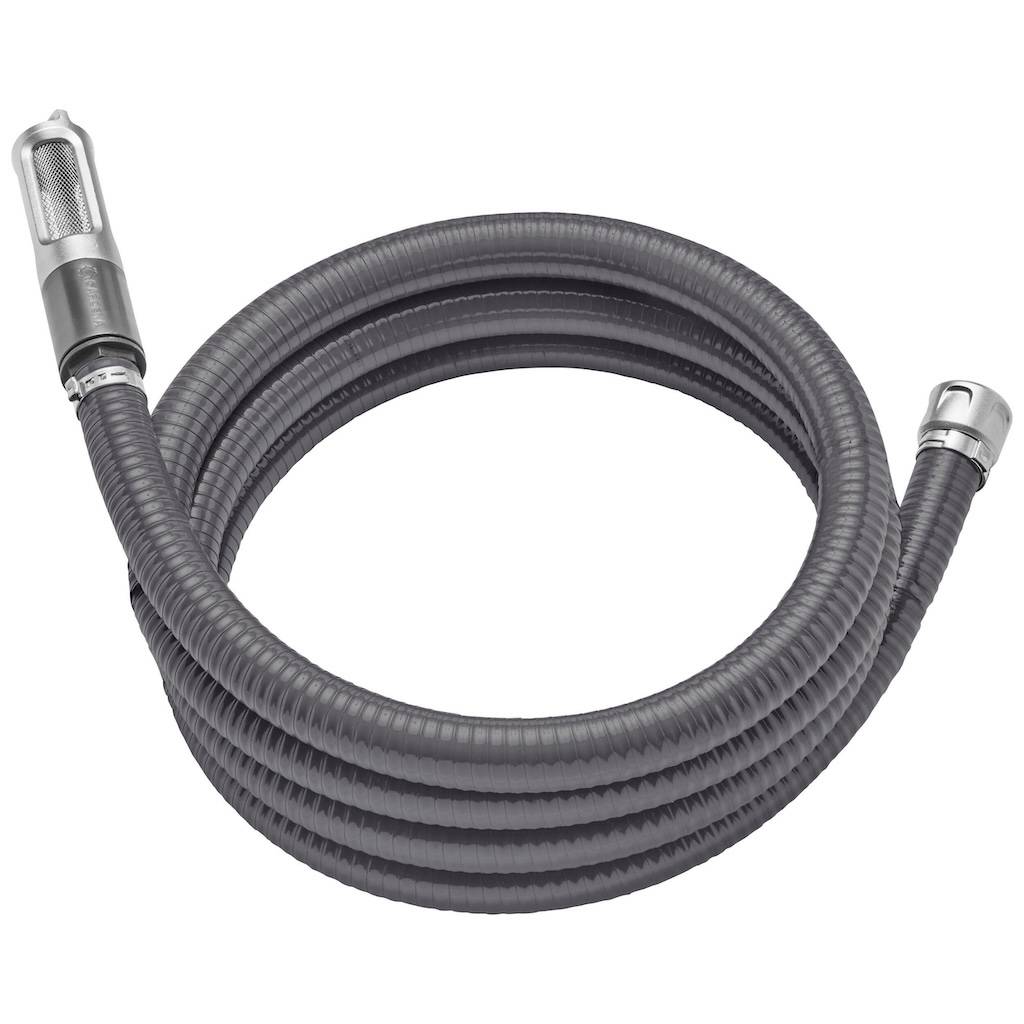 Gardena - Kit tuyau d’aspiration 4 m 25 mm (1”) avec filtre inox et clapet anti-retour – Raccord G1” - Image 2