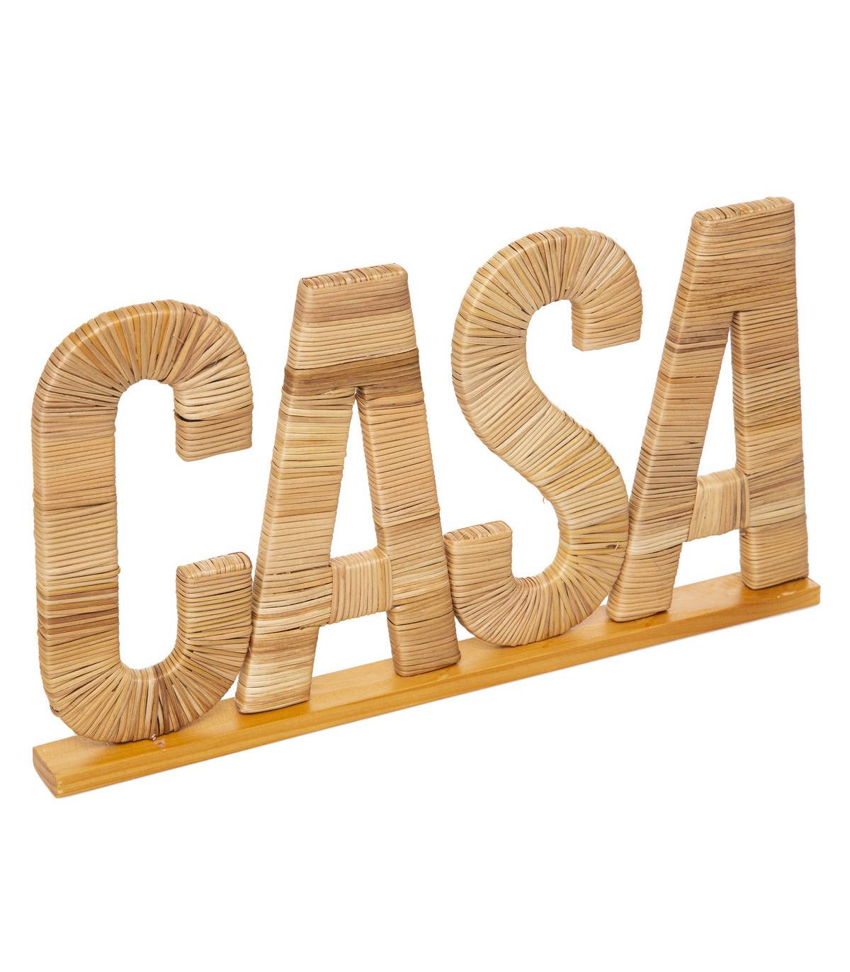 Mot déco CASA en Bois L 40 cm - Image 1