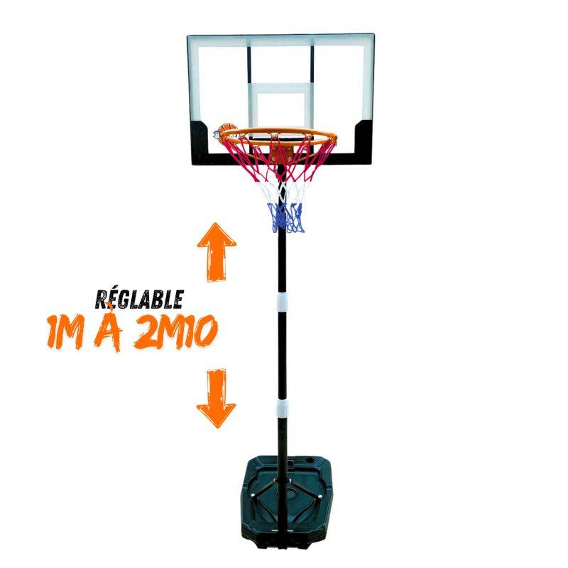 Panier de basket mobile et réglable de1m à 2m10 - Brooklyn BUMBER - Image 2