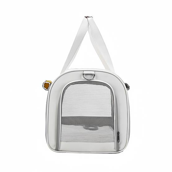 Sac de transport pour chien et chat Blanc IntiMeg - Image 6