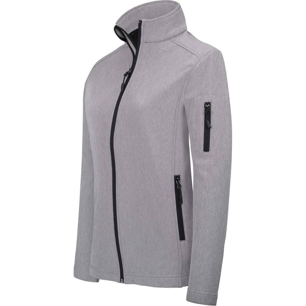 Veste de travail softshell femme Kariban Gris Chiné 3XL - Image 1