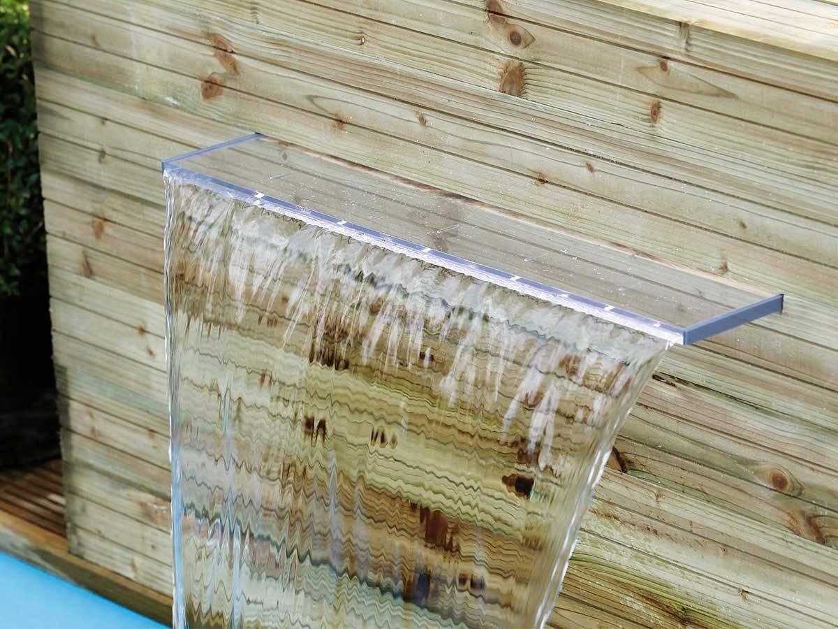 Ubbink - Cascade de piscine Niagara 35 LED transparente 60 cm - Ubbink - Image 2