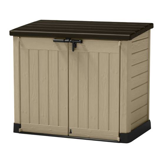 Keter - Coffre de rangement Beige / Brun 146x82x125cm, Store-It-Out Max - Image 1