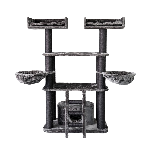 Rhr Concepts Bv - Arbre à chat Panther XXL Blackline (Gris Foncé) - RHR Concepts BV - Image 1