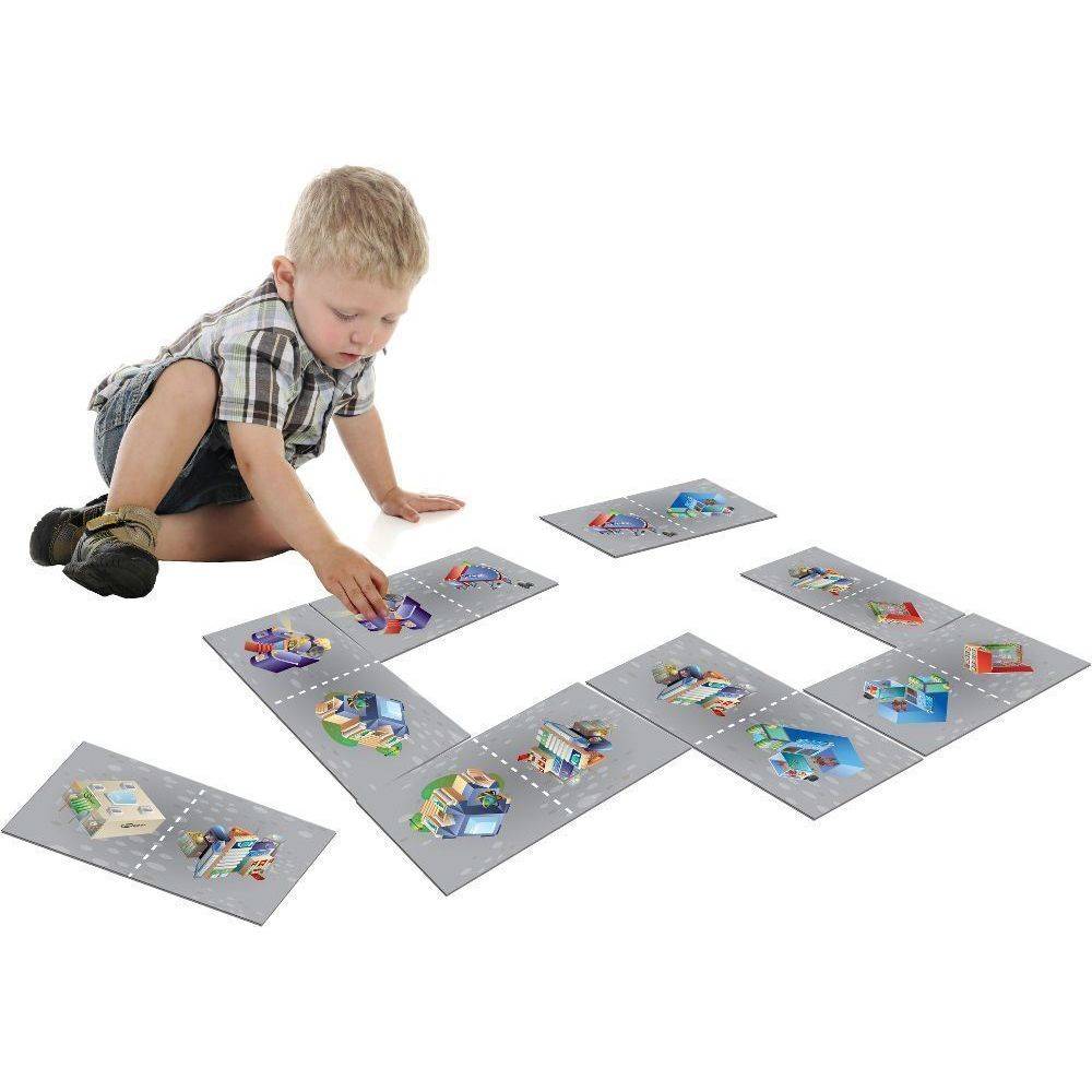 Achoka - Dominos géants 28 pièces avec sac de rangement Achoka - Image 3