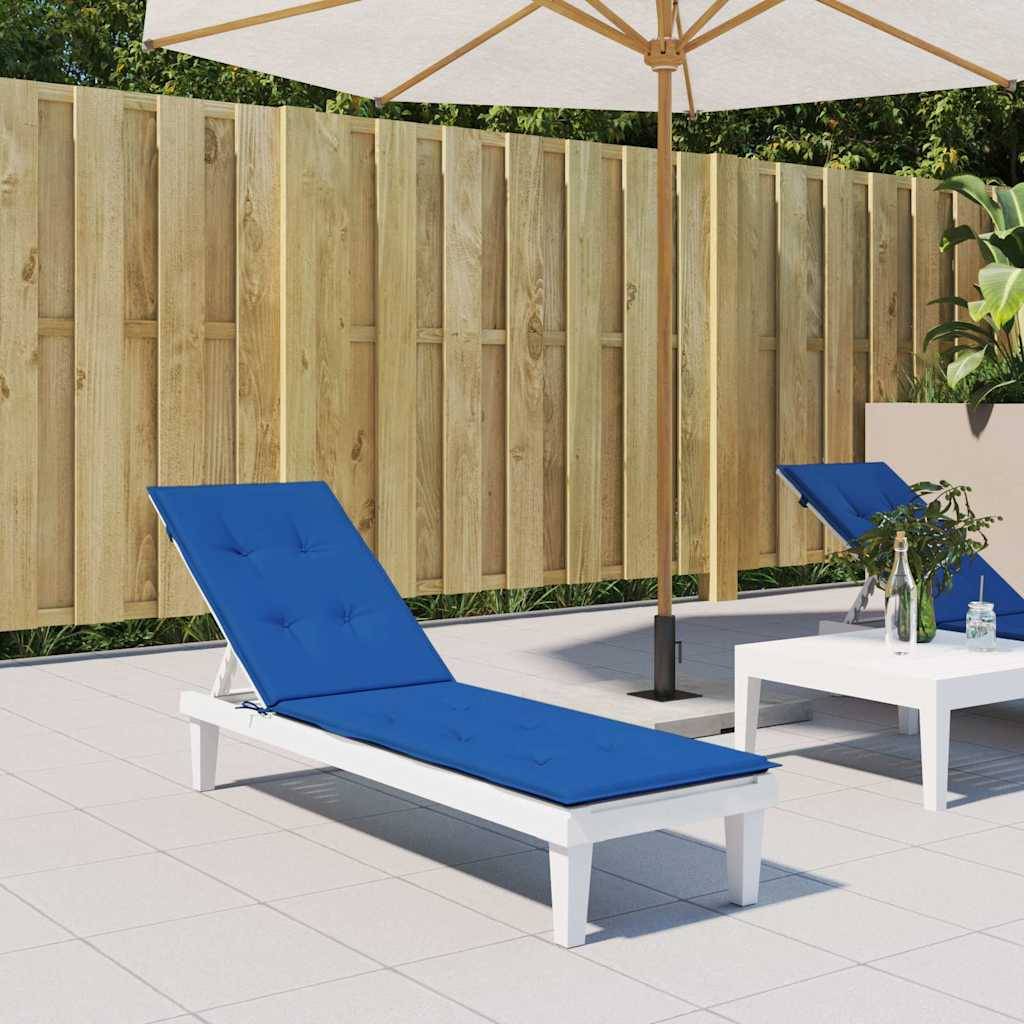 PANGIVO - Coussin de chaise de terrasse tissu Oxford bleu royal 180 x 50 x 4 cm - PANGIVO - Image 1